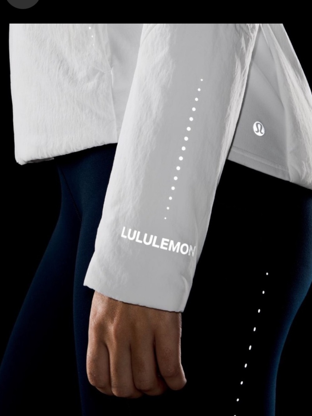 Lululemon Another Mile Jacket White & free tote - Picture 9 of 14